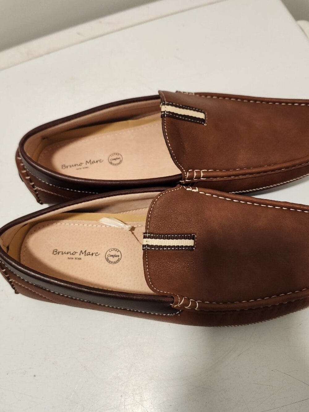 Bruno Marc Men's Driving Moccasins Penny Loafers Slip on Loafer Shoes